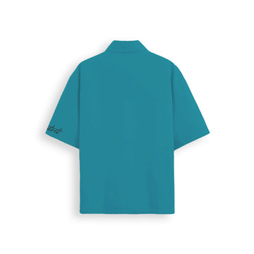 Wealth whispers shirt - Teal Blue