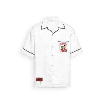 Prime Suspect shirt - Pearl white