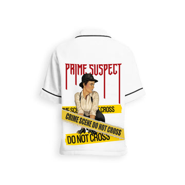 Prime Suspect shirt - Pearl white